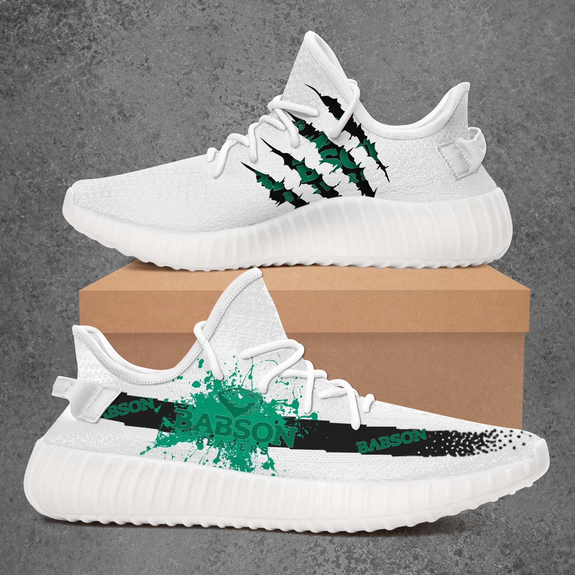 JWFancy Babson Beavers Yeezy Boost Shoes For Men And Women