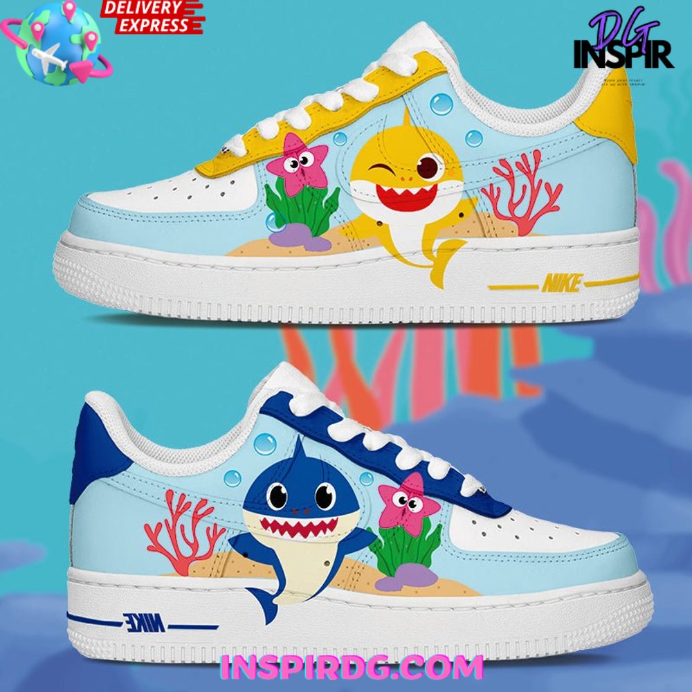 JWFancy Baby Shark Air Low-Top Sneakers Shoes For Men And Women