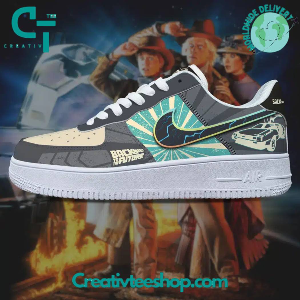 JWFancy Back to the Future Air Low-Top Sneakers Shoes For Men And Women