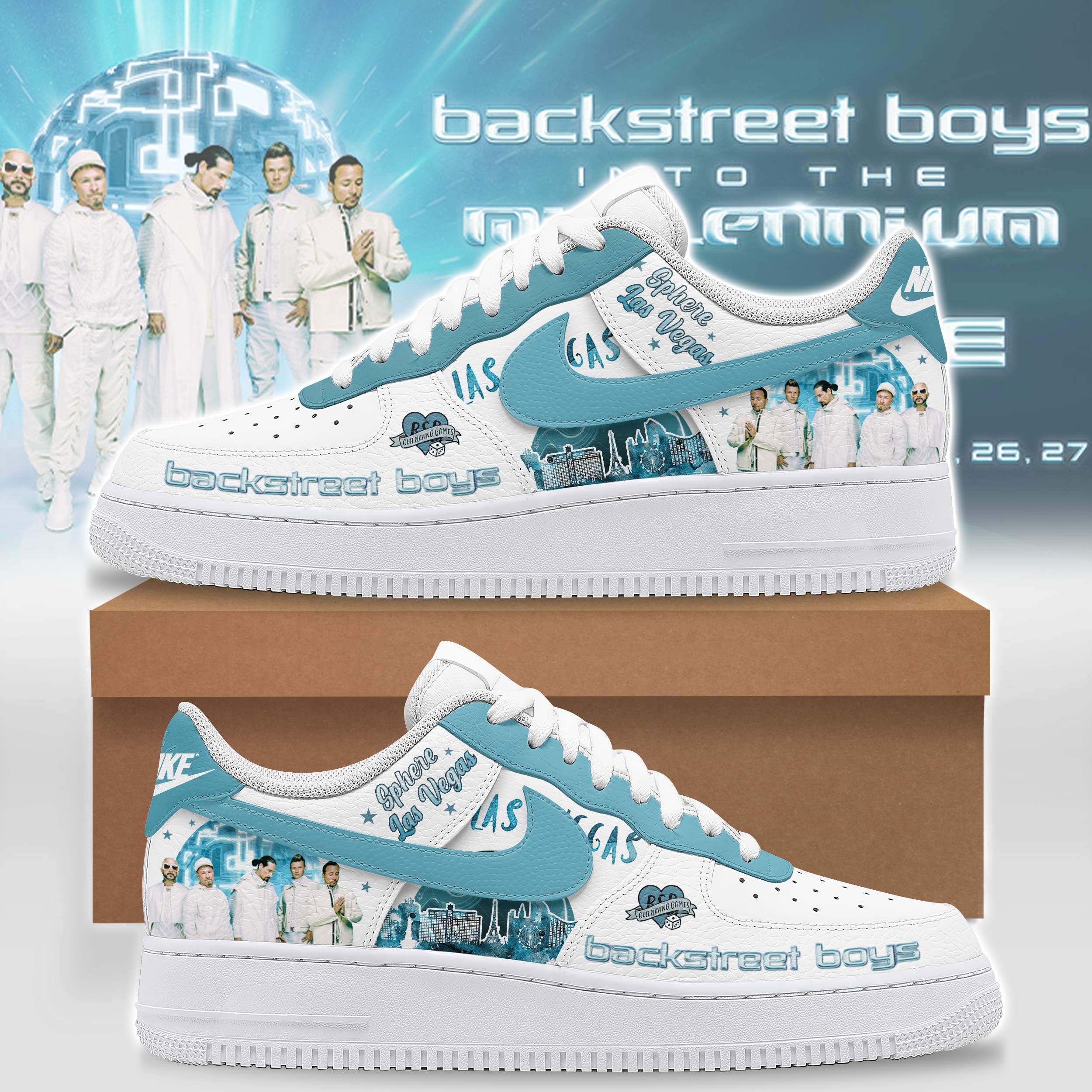 JWFancy Backstreet Boys Air Low-Top Sneakers Shoes For Men And Women