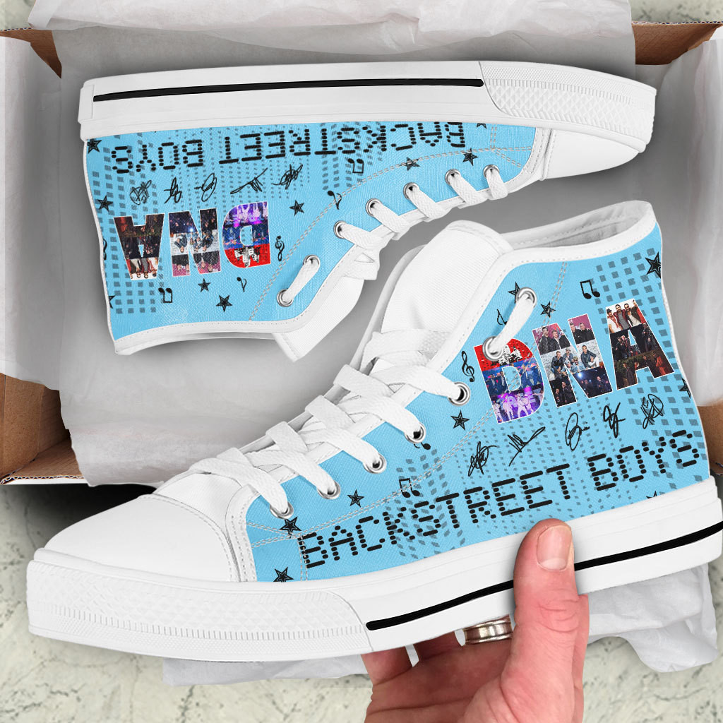 JWFancy Backstreet Boys High Top Canvas Sneakers Shoes For Men And Women