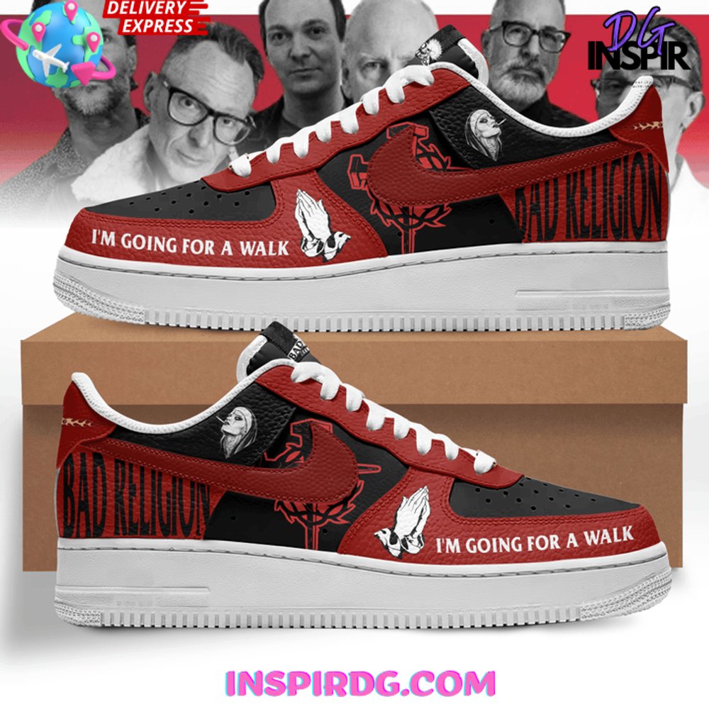 JWFancy Bad Religion Air Low-Top Sneakers Shoes For Men And Women