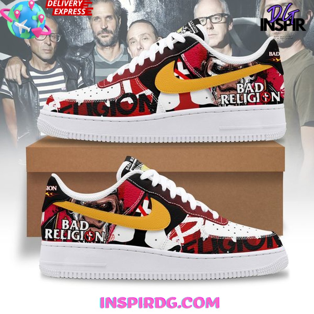 JWFancy Bad Religion Air Low-Top Sneakers Shoes For Men And Women