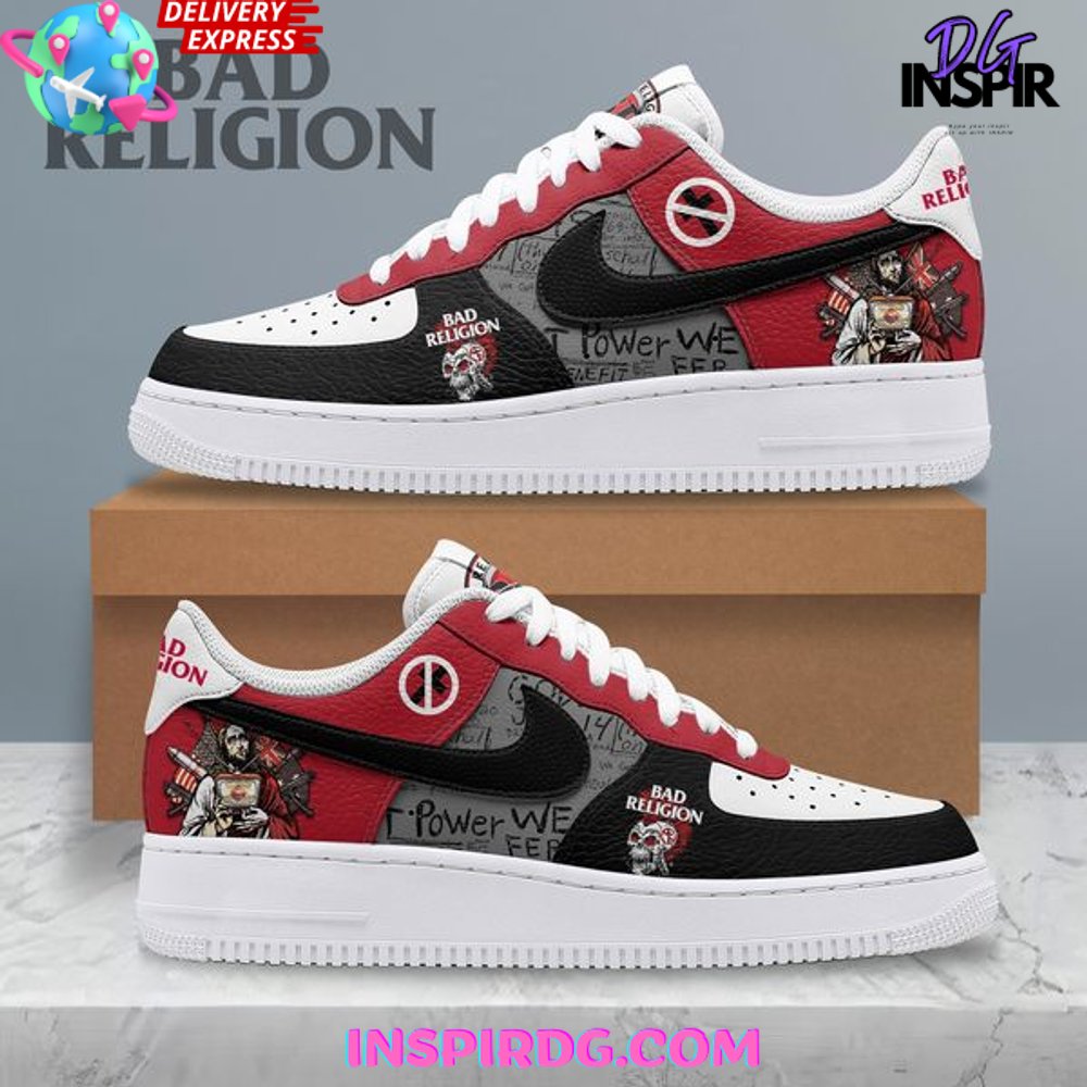 JWFancy Bad Religion The Power We Seek Air Low-Top Sneakers Shoes For Men And Women