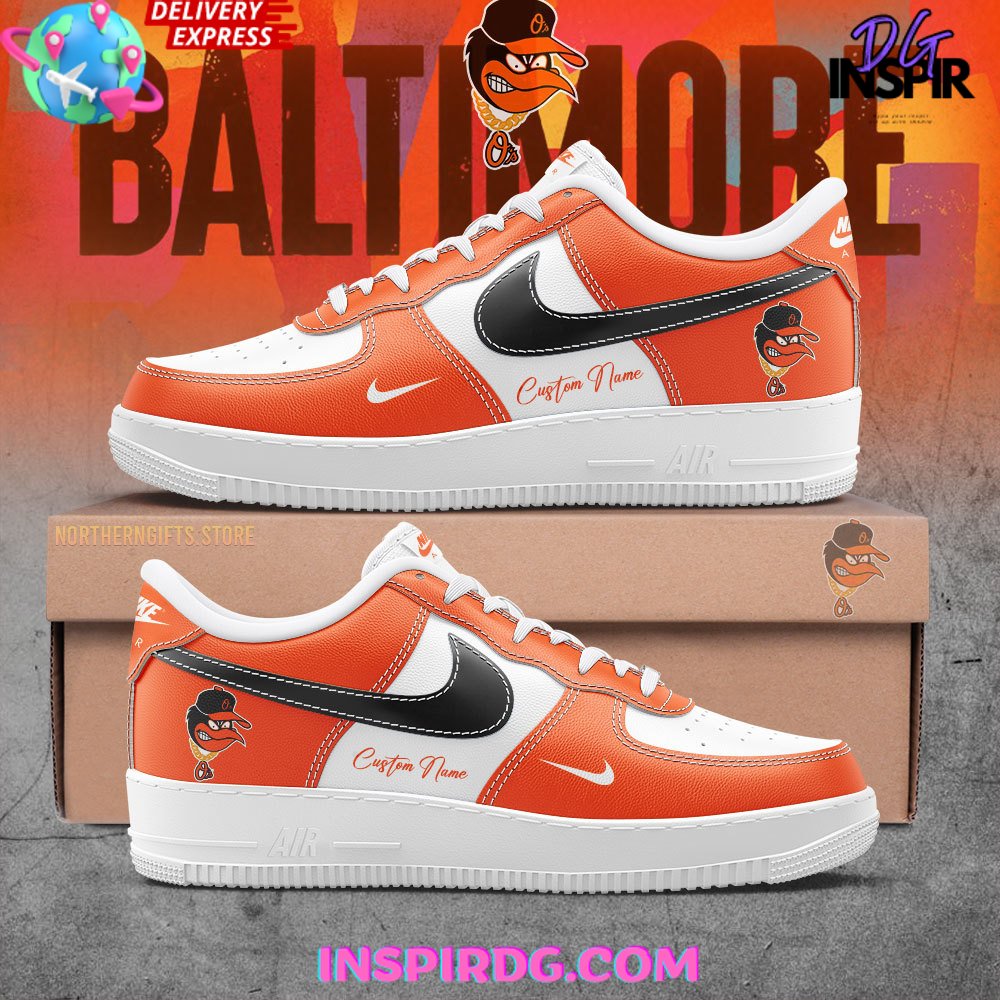 JWFancy Baltimore Orioles Air Low-Top Sneakers Shoes For Men And Women
