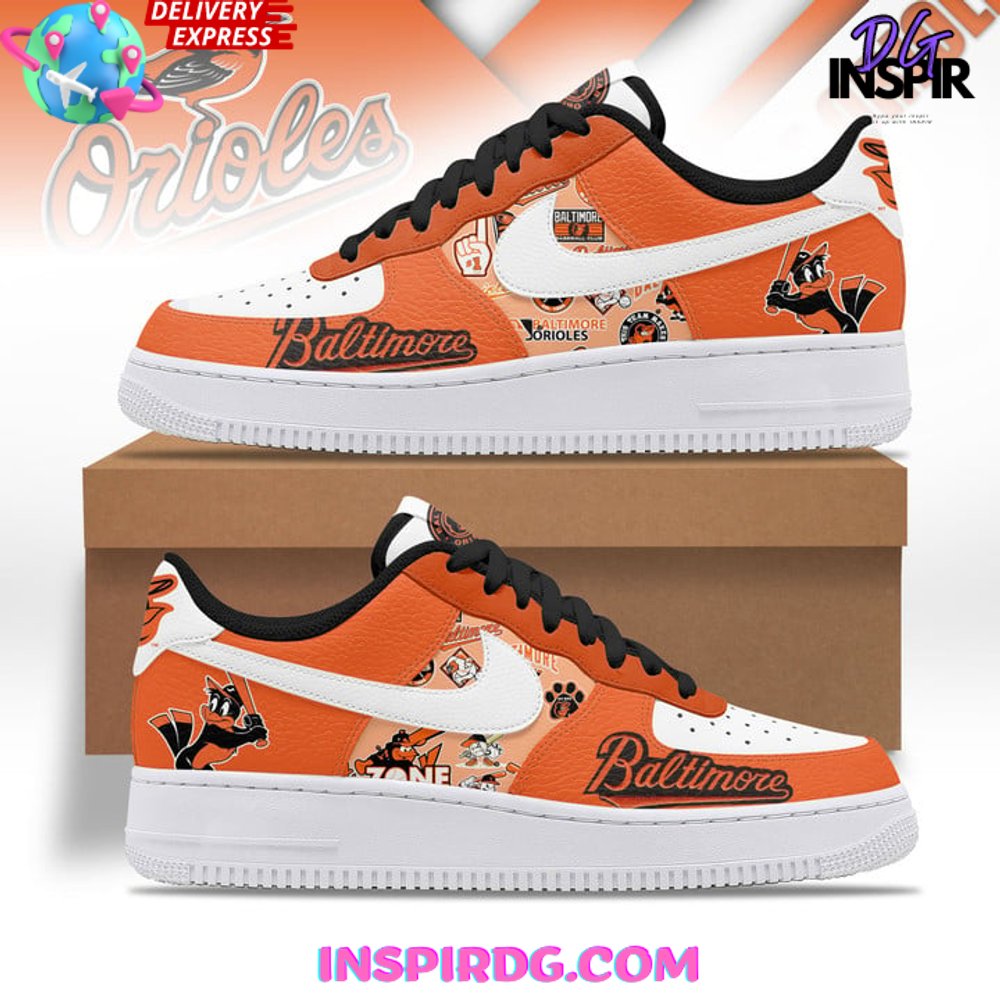 JWFancy Baltimore Orioles Air Low-Top Sneakers Shoes For Men And Women