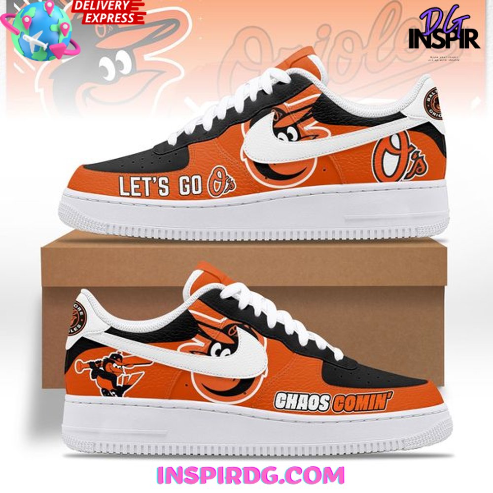 JWFancy Baltimore Orioles Air Low-Top Sneakers Shoes For Men And Women
