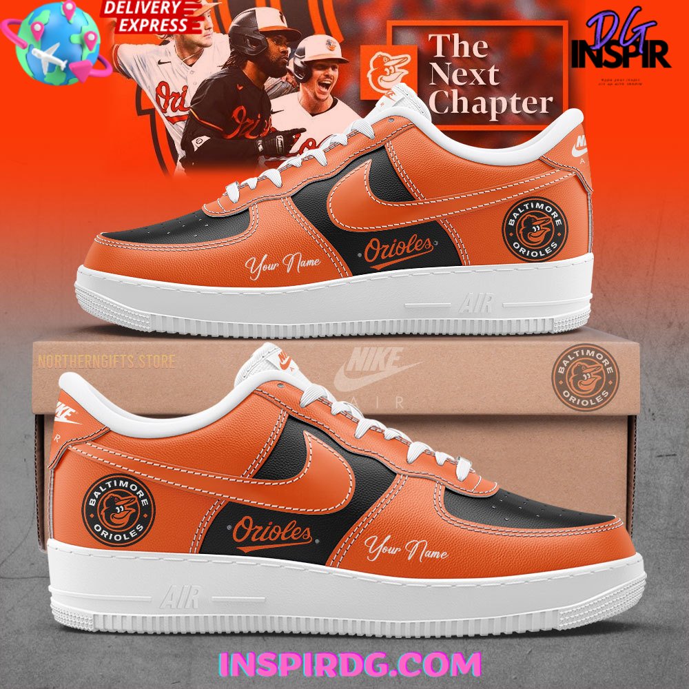JWFancy Baltimore Orioles Air Low-Top Sneakers Shoes For Men And Women
