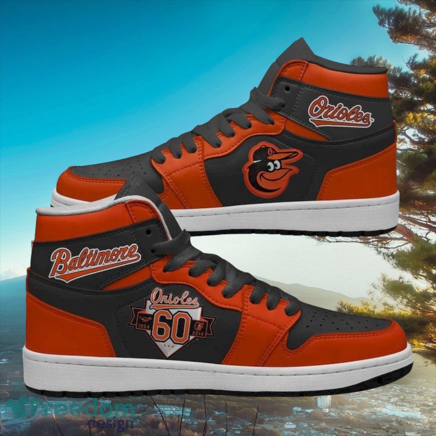 JWFancy Baltimore Orioles AJ1 High Sneakers Shoes For Men And Women