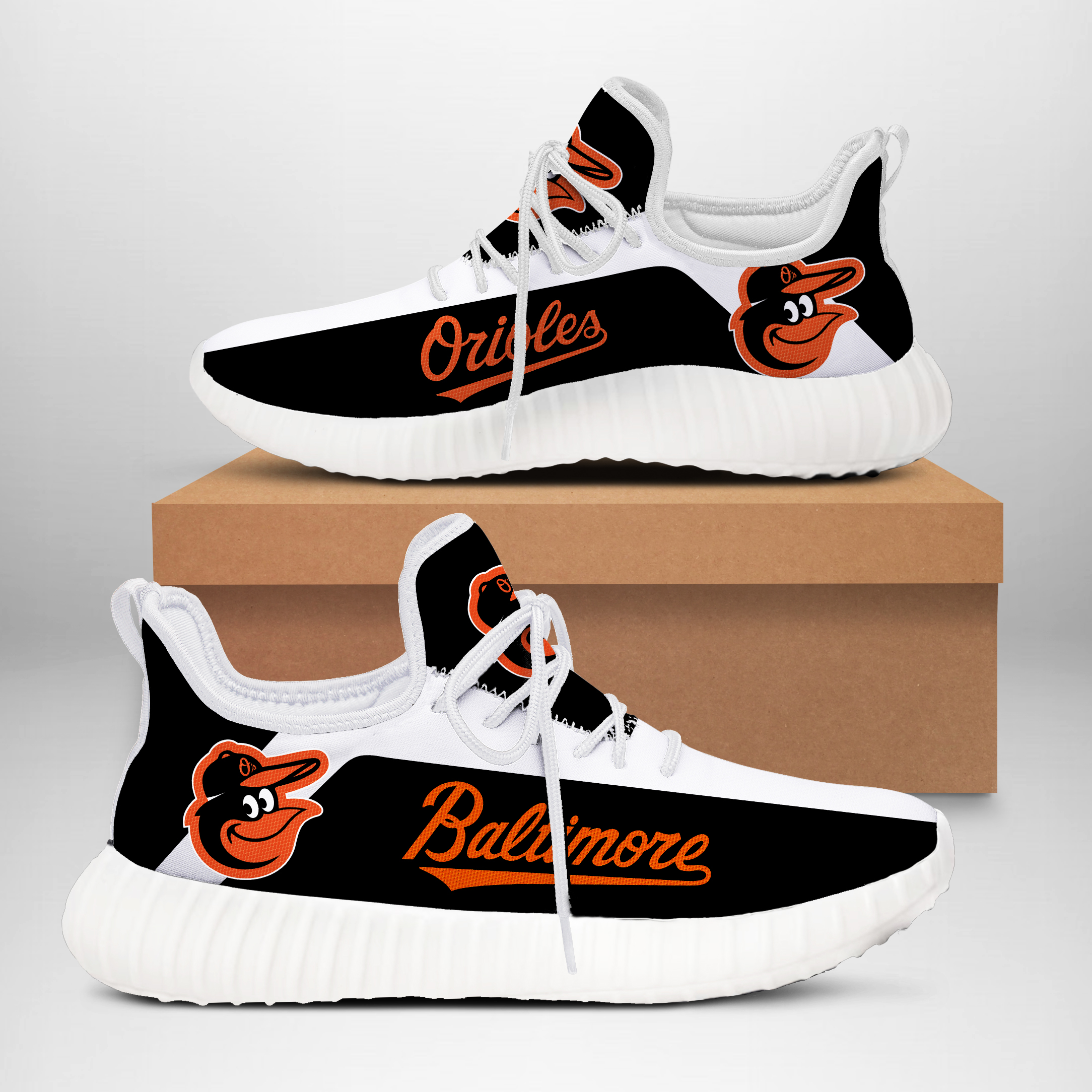 JWFancy Baltimore Orioles Reze Sneakers Shoes For Men And Women