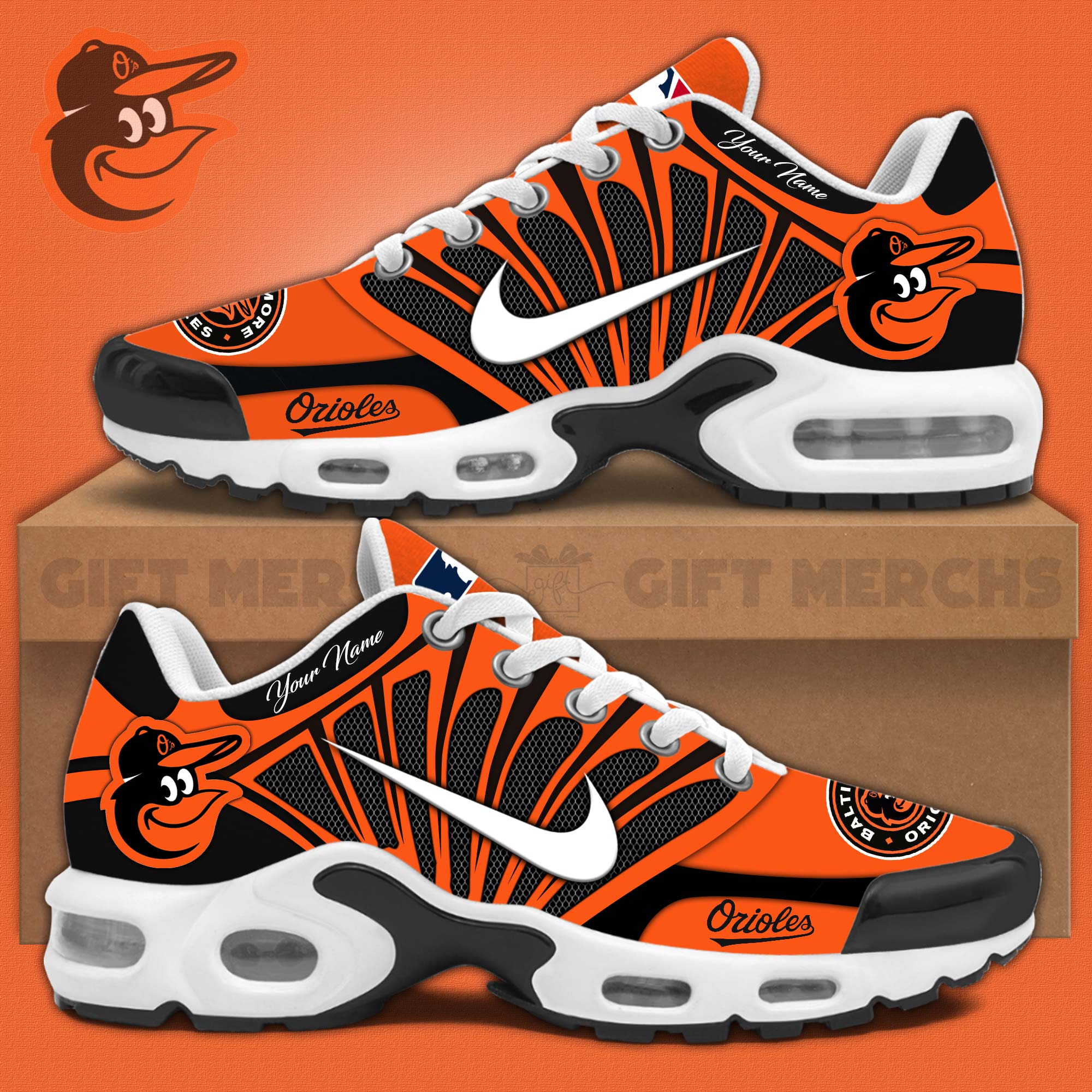 JWFancy Baltimore Orioles TN Shoes Sneakers For Men And Women