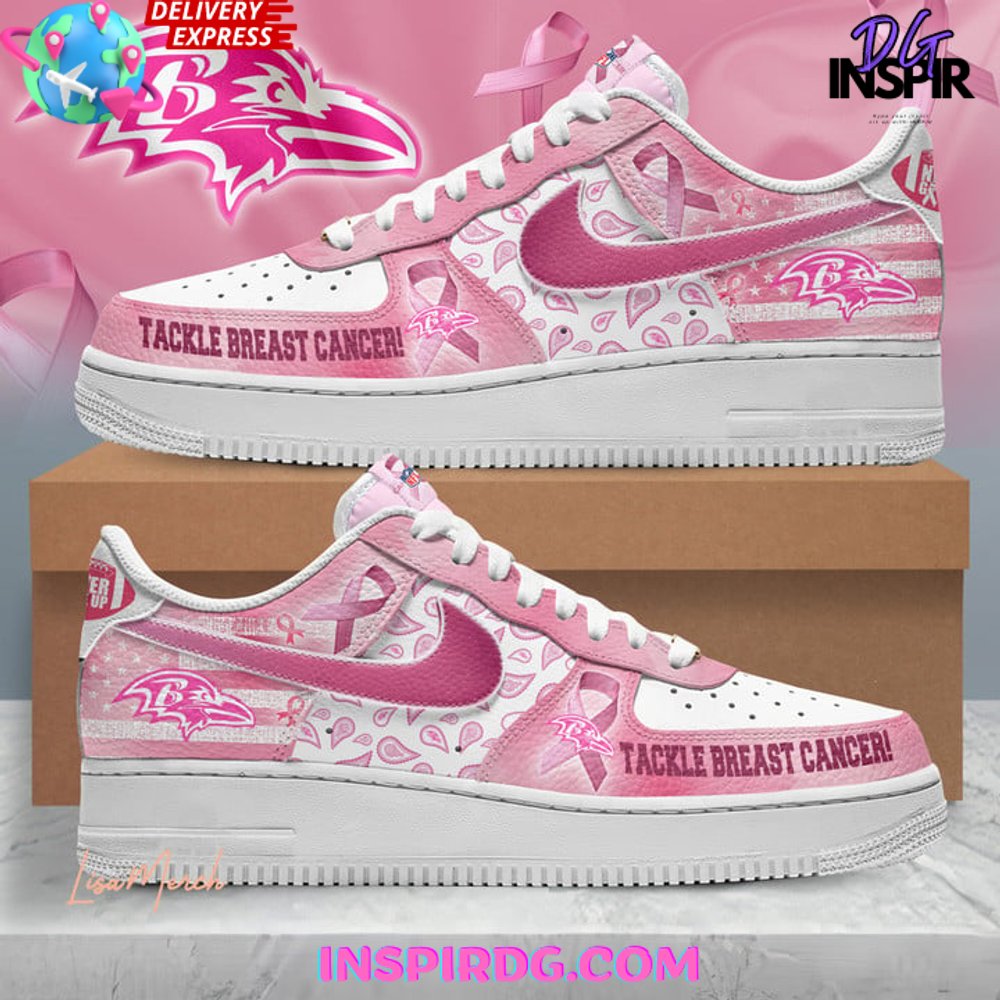 JWFancy Baltimore Ravens Air Low-Top Sneakers Shoes For Men And Women