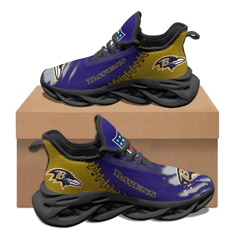 JWFancy Baltimore Ravens Max Soul Shoes Sneakers For Men And Women