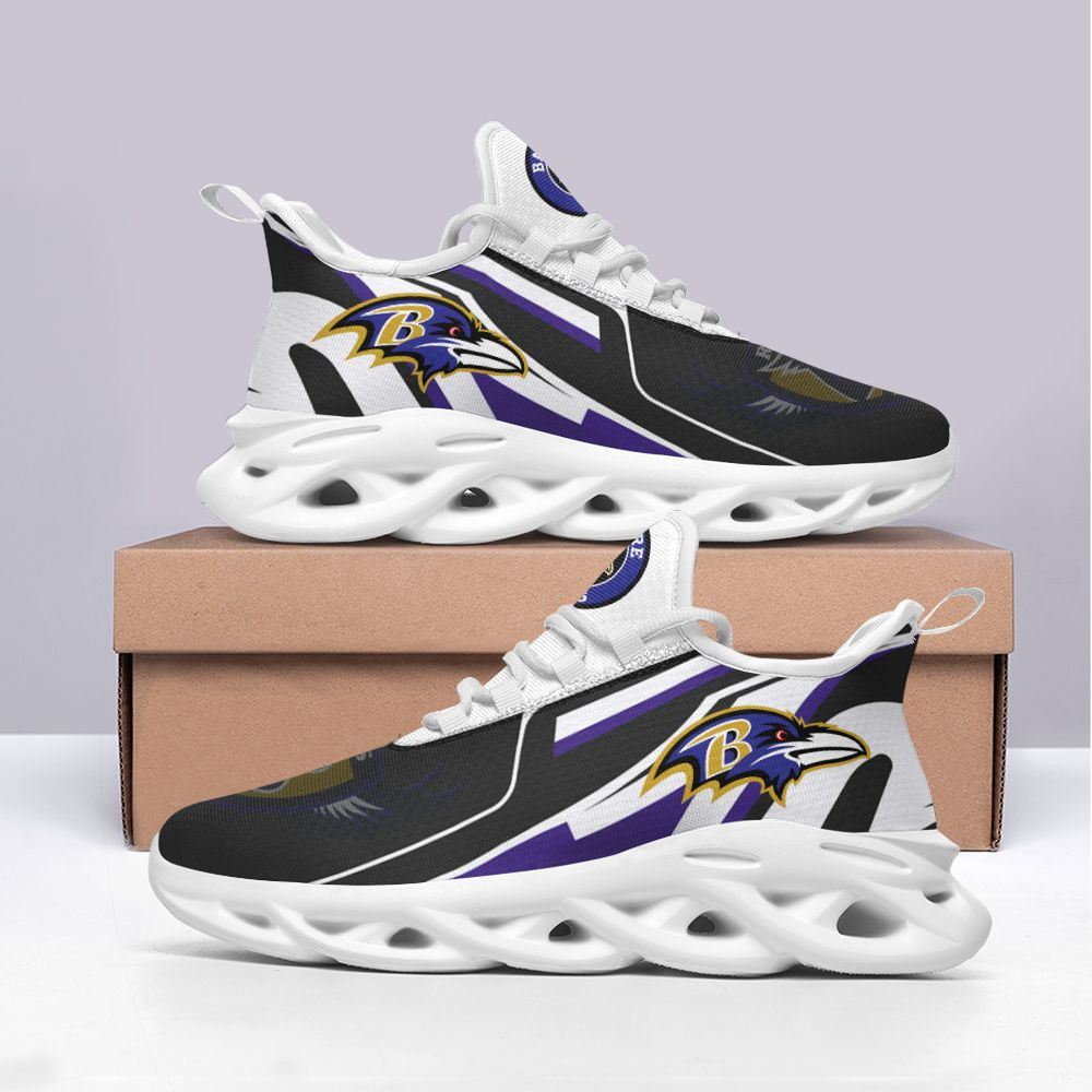 JWFancy Baltimore Ravens NFL Max Soul Shoes Sneakers For Men And Women