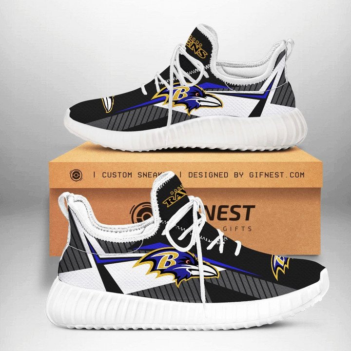 JWFancy Baltimore Ravens Reze Sneakers Shoes For Men And Women