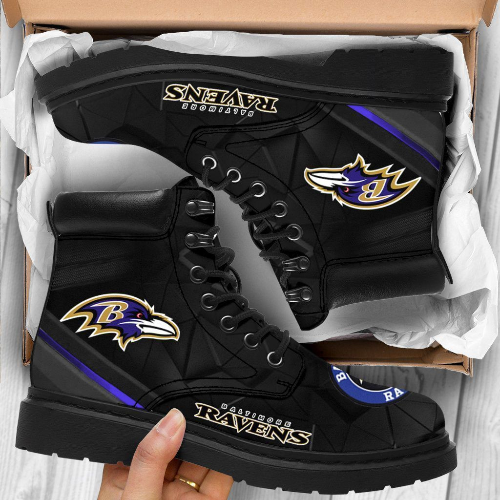 JWFancy Baltimore Ravens TBL Boots Shoes For Men And Women