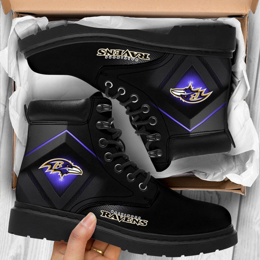JWFancy Baltimore Ravens TBL Boots Shoes For Men And Women