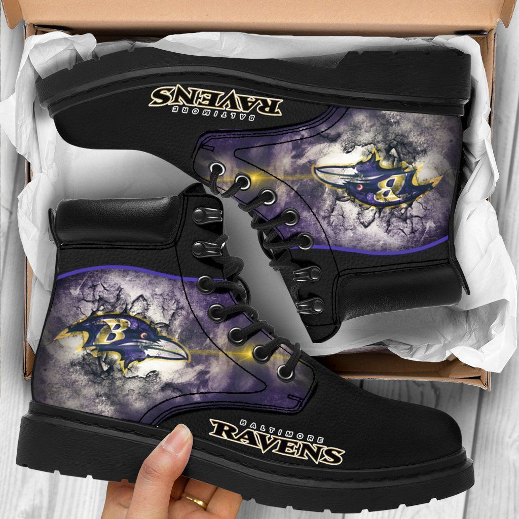 JWFancy Baltimore Ravens TBL Boots Shoes For Men And Women