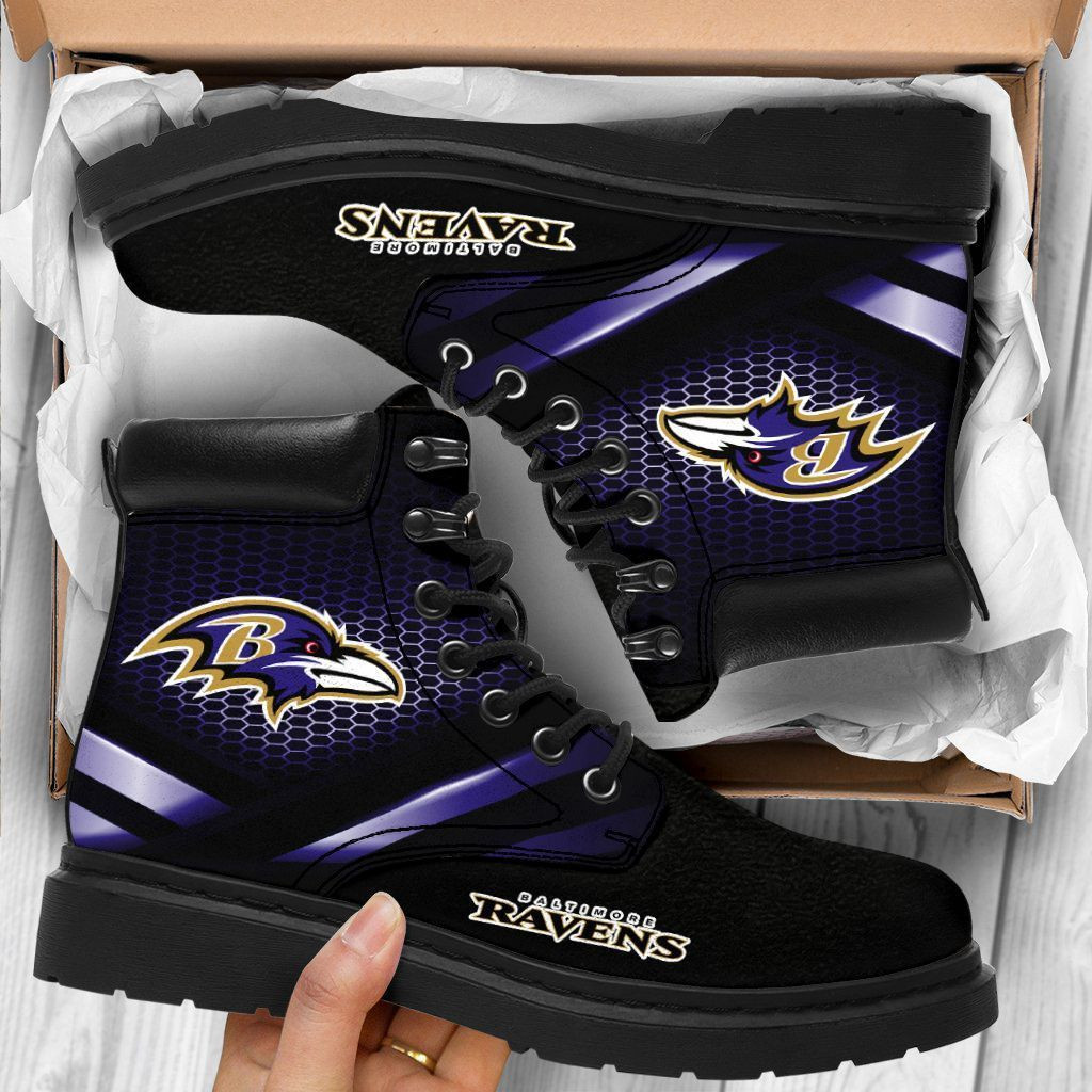 JWFancy Baltimore Ravens TBL Boots Shoes For Men And Women
