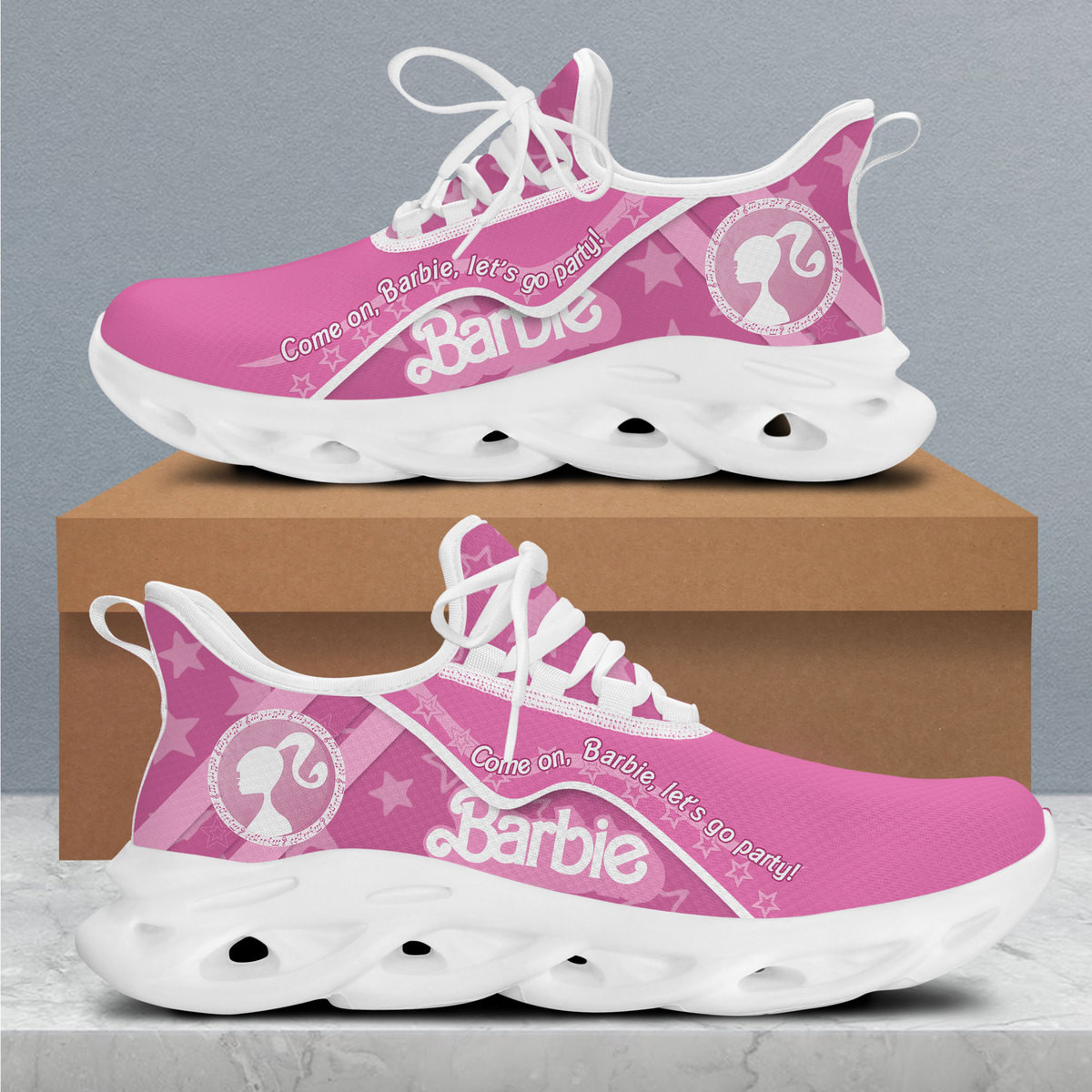 JWFancy Barbie Girl Max Soul Shoes Sneakers For Men And Women