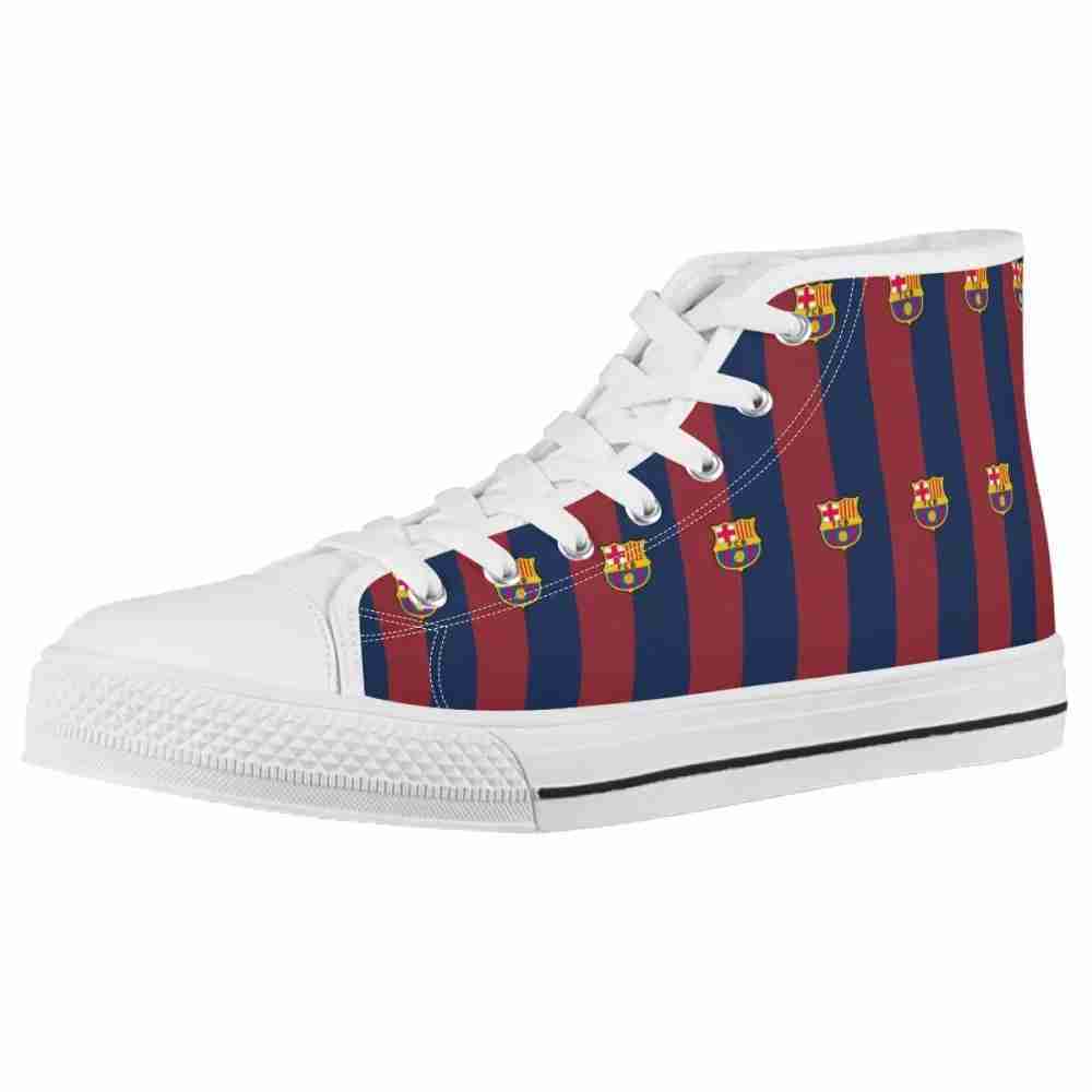JWFancy Barcelona High Top Canvas Sneakers Shoes For Men And Women