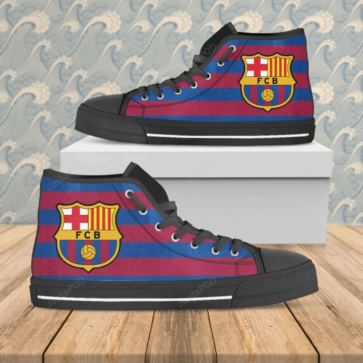 JWFancy Barcelona High Top Canvas Sneakers Shoes For Men And Women