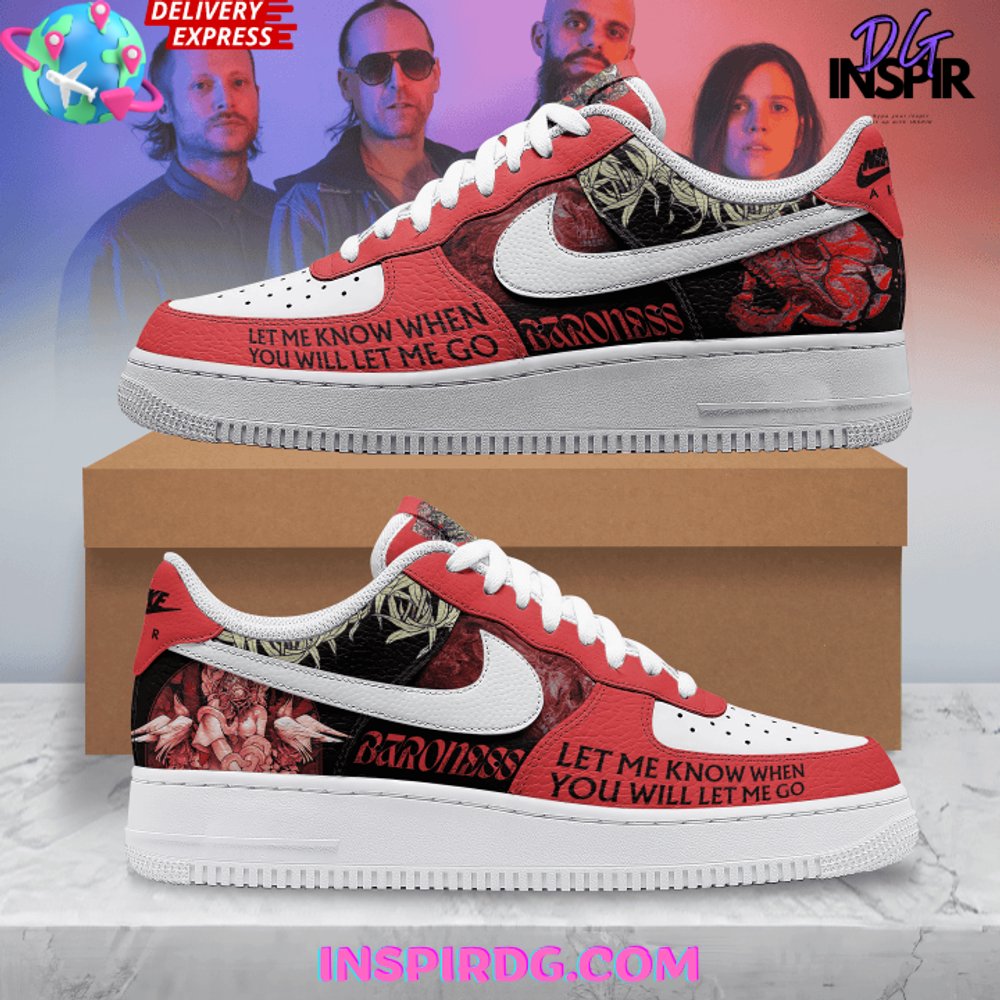 JWFancy Baroness Band Air Low-Top Sneakers Shoes For Men And Women
