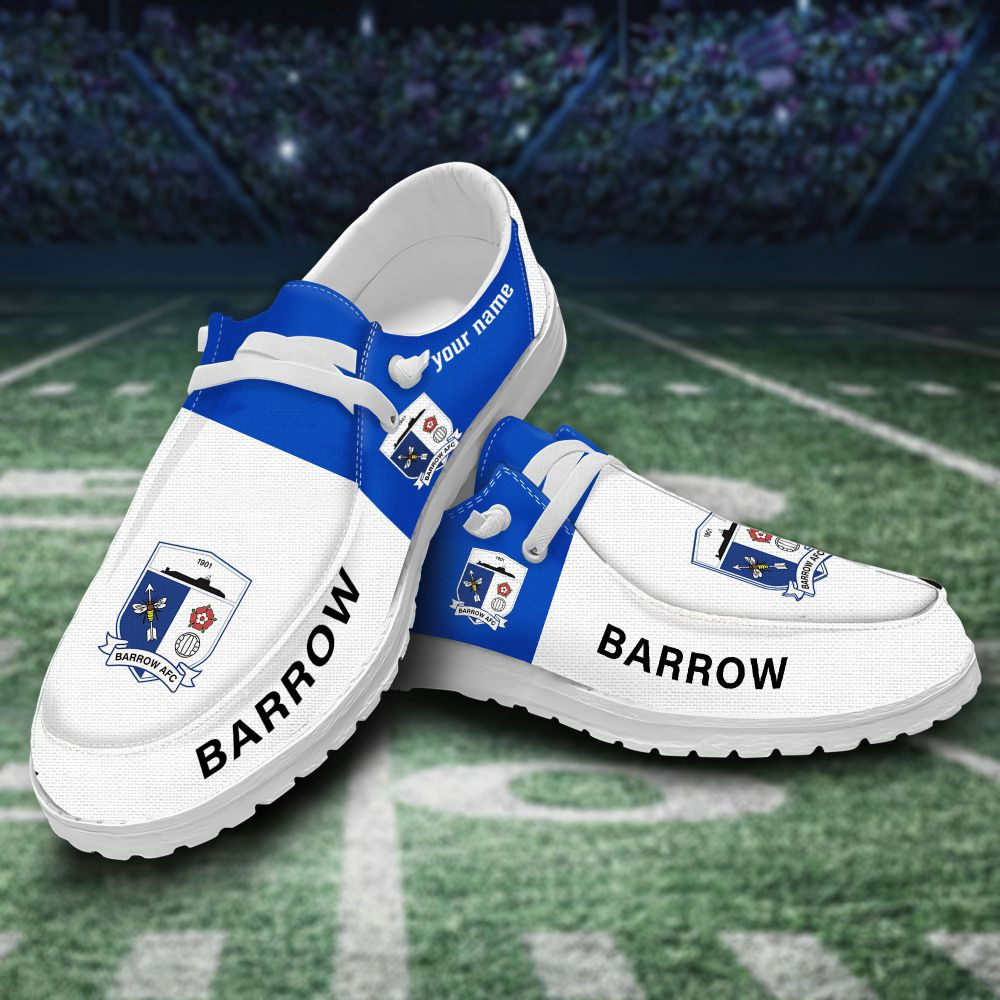 JWFancy Barrow AFC Hey Dude Shoes Wally Men's Lace Up Loafers Comfortable For Men And Women
