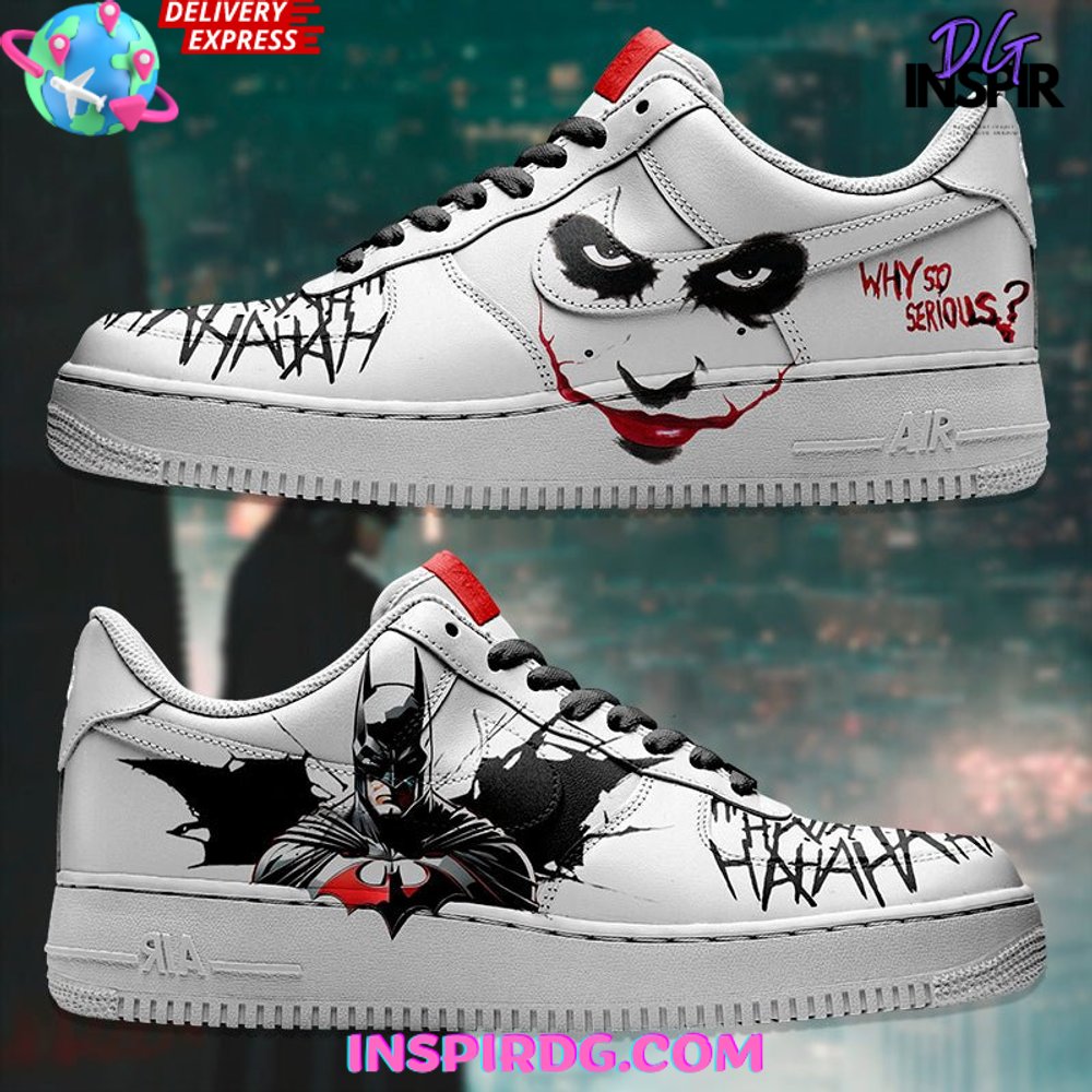 JWFancy Batman Air Low-Top Sneakers Shoes For Men And Women