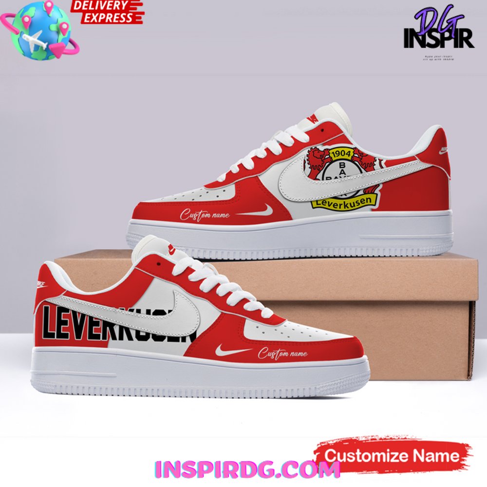 JWFancy Bayer 04 Leverkusen Air Low-Top Sneakers Shoes For Men And Women