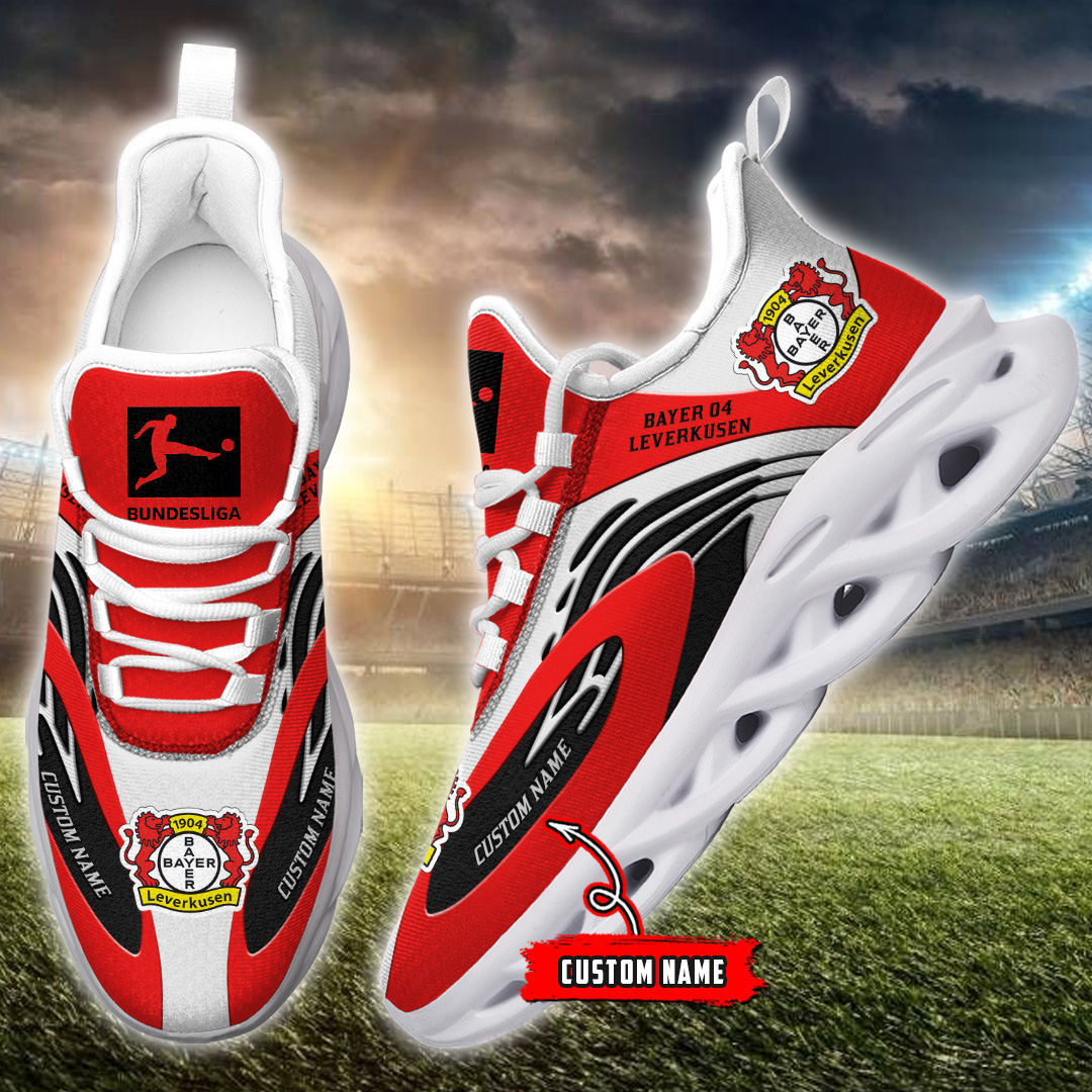 JWFancy Bayer 04 Leverkusen Bundesliga Max Soul Shoes Sneakers For Men And Women