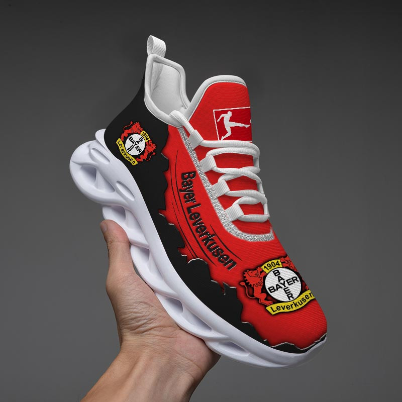 JWFancy Bayer 04 Leverkusen Max Soul Shoes Sneakers For Men And Women