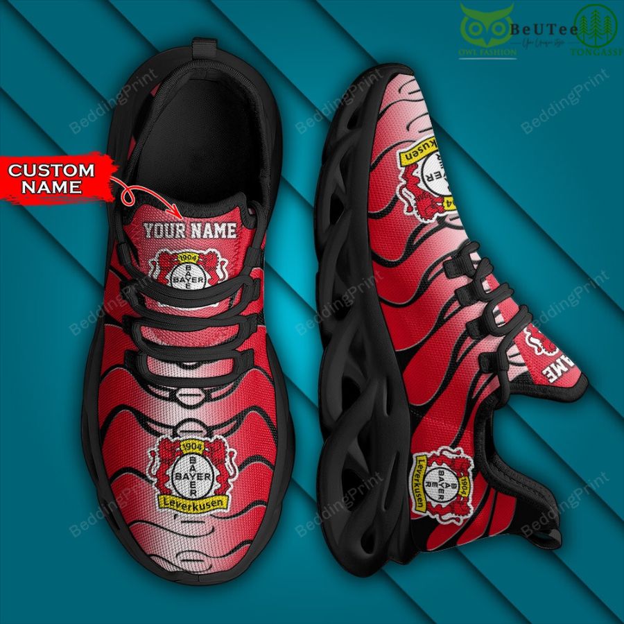JWFancy Bayer 04 Leverkusen Max Soul Shoes Sneakers For Men And Women