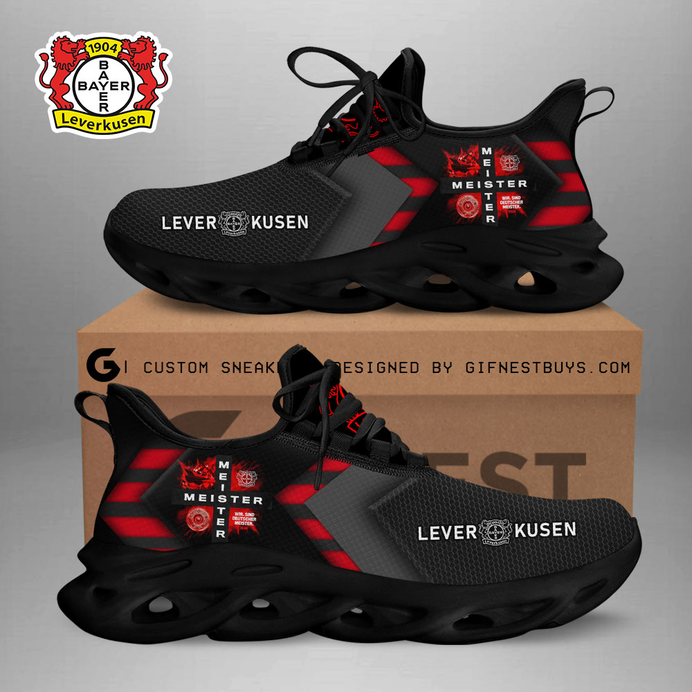 JWFancy Bayer Leverkusen Max Soul Shoes Sneakers For Men And Women