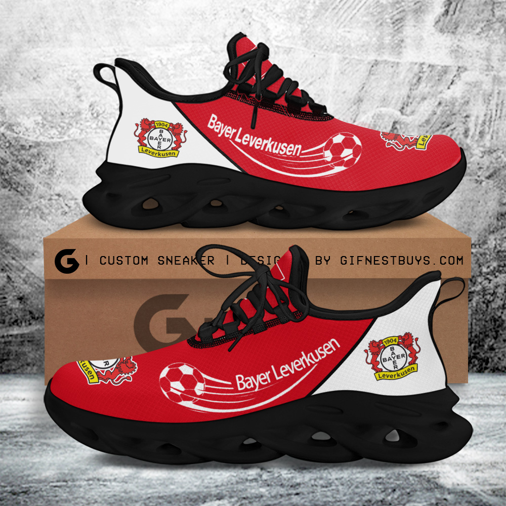 JWFancy Bayer Leverkusen Max Soul Shoes Sneakers For Men And Women
