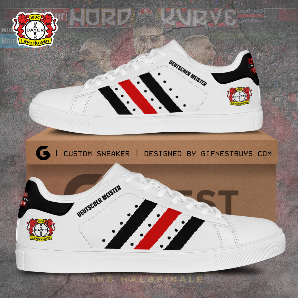 JWFancy Bayer Leverkusen Skate Stan Shoes Sneakes For Men And Women