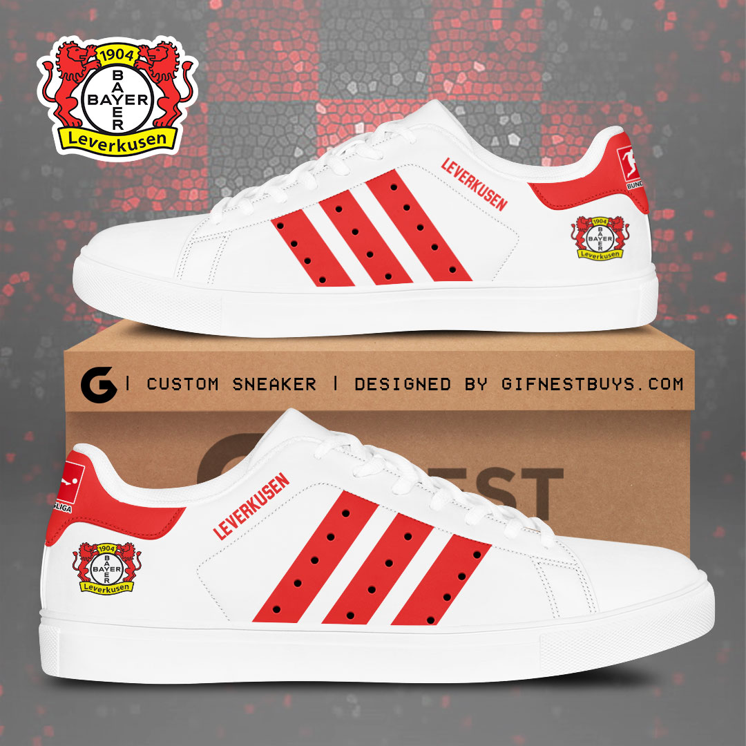 JWFancy Bayer Leverkusen Skate Stan Shoes Sneakes For Men And Women