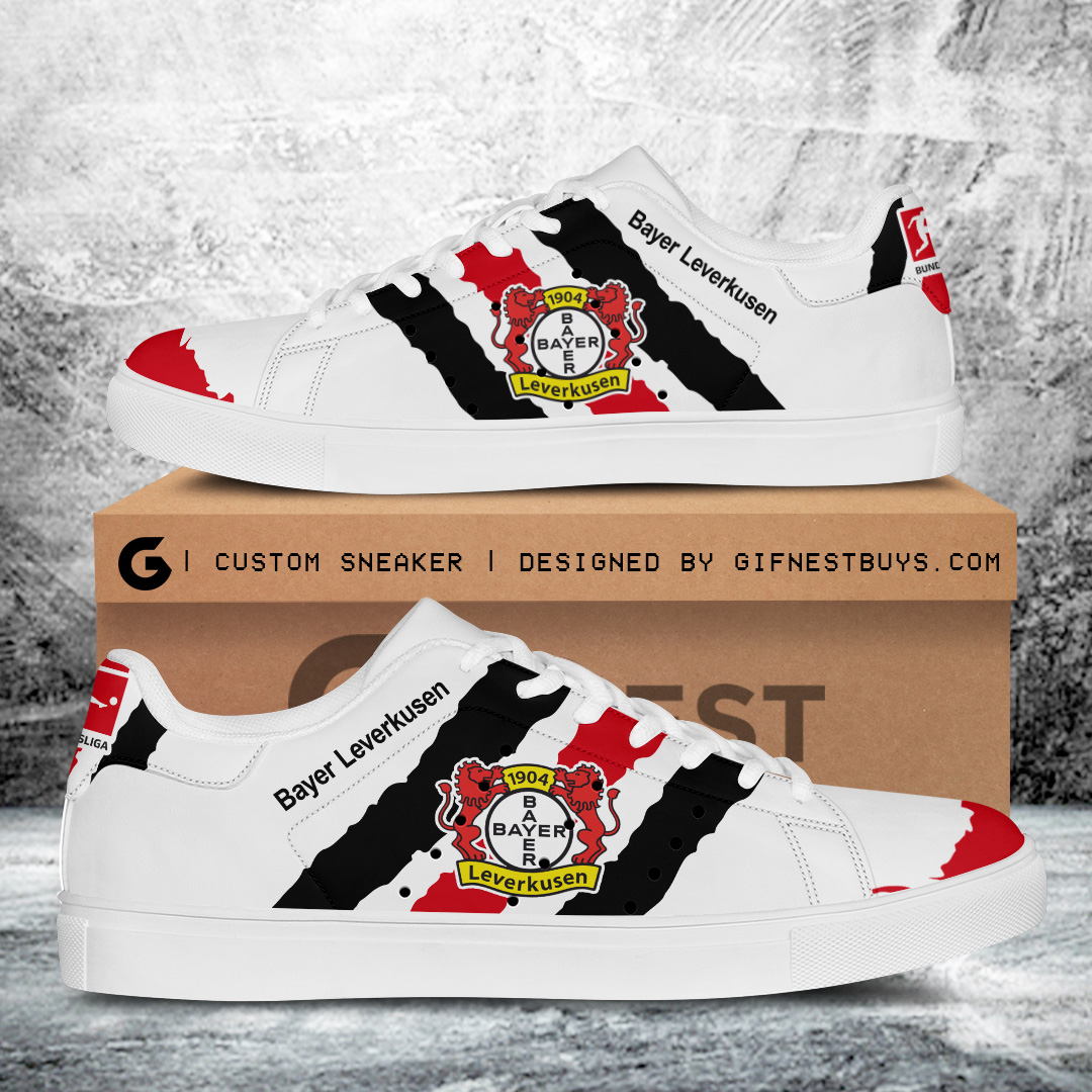 JWFancy Bayer Leverkusen Skate Stan Shoes Sneakes For Men And Women
