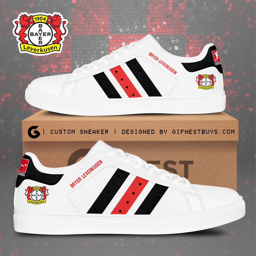 JWFancy Bayer Leverkusen Skate Stan Shoes Sneakes For Men And Women