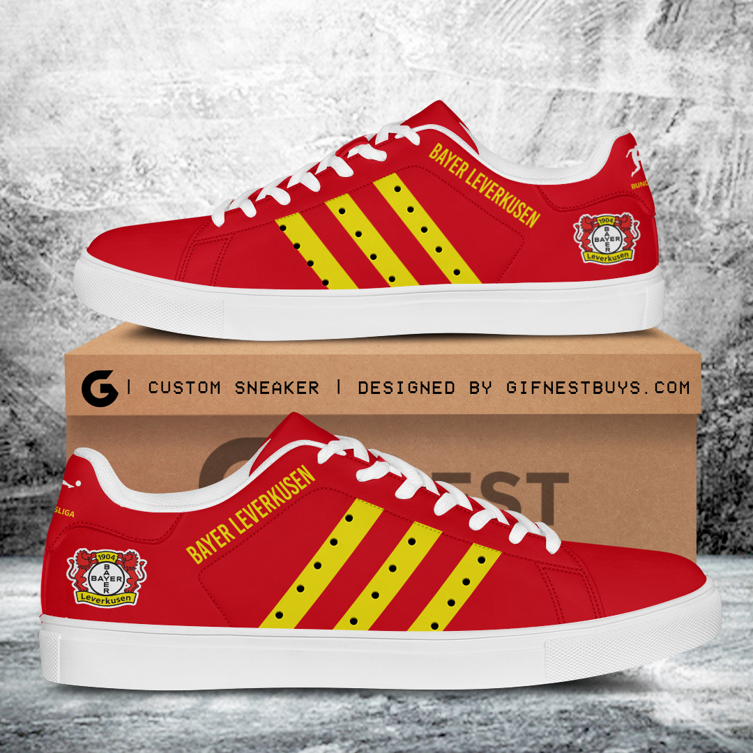 JWFancy Bayer Leverkusen Skate Stan Shoes Sneakes For Men And Women
