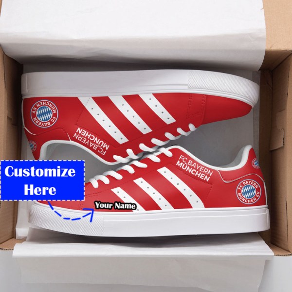 JWFancy Bayern Munich Skate Stan Shoes Sneakes For Men And Women