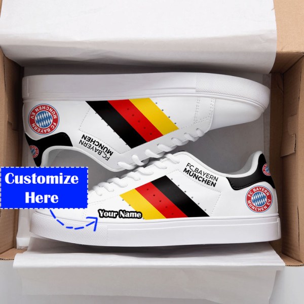 JWFancy Bayern Munich Skate Stan Shoes Sneakes For Men And Women
