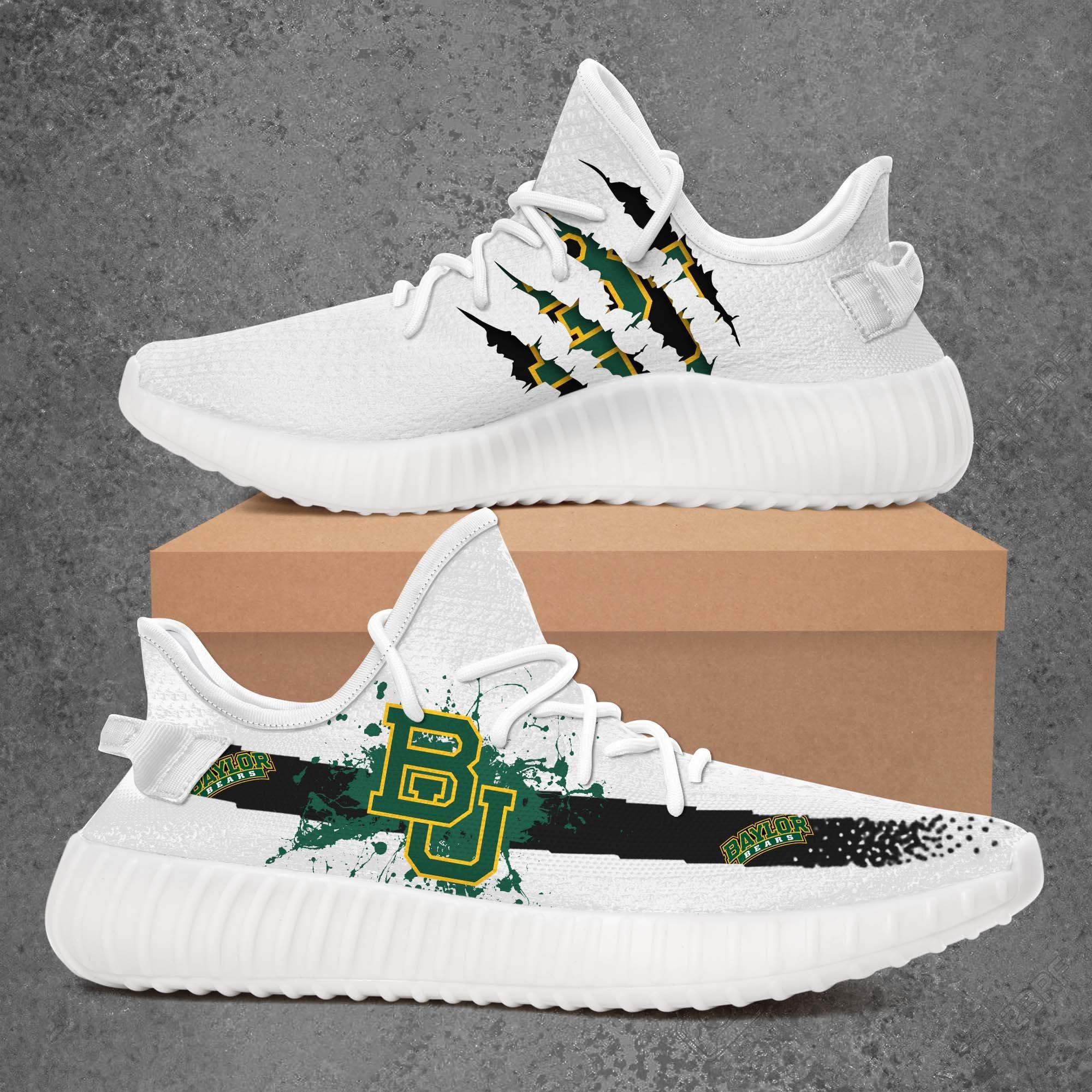 JWFancy Baylor Bears Yeezy Boost Shoes For Men And Women