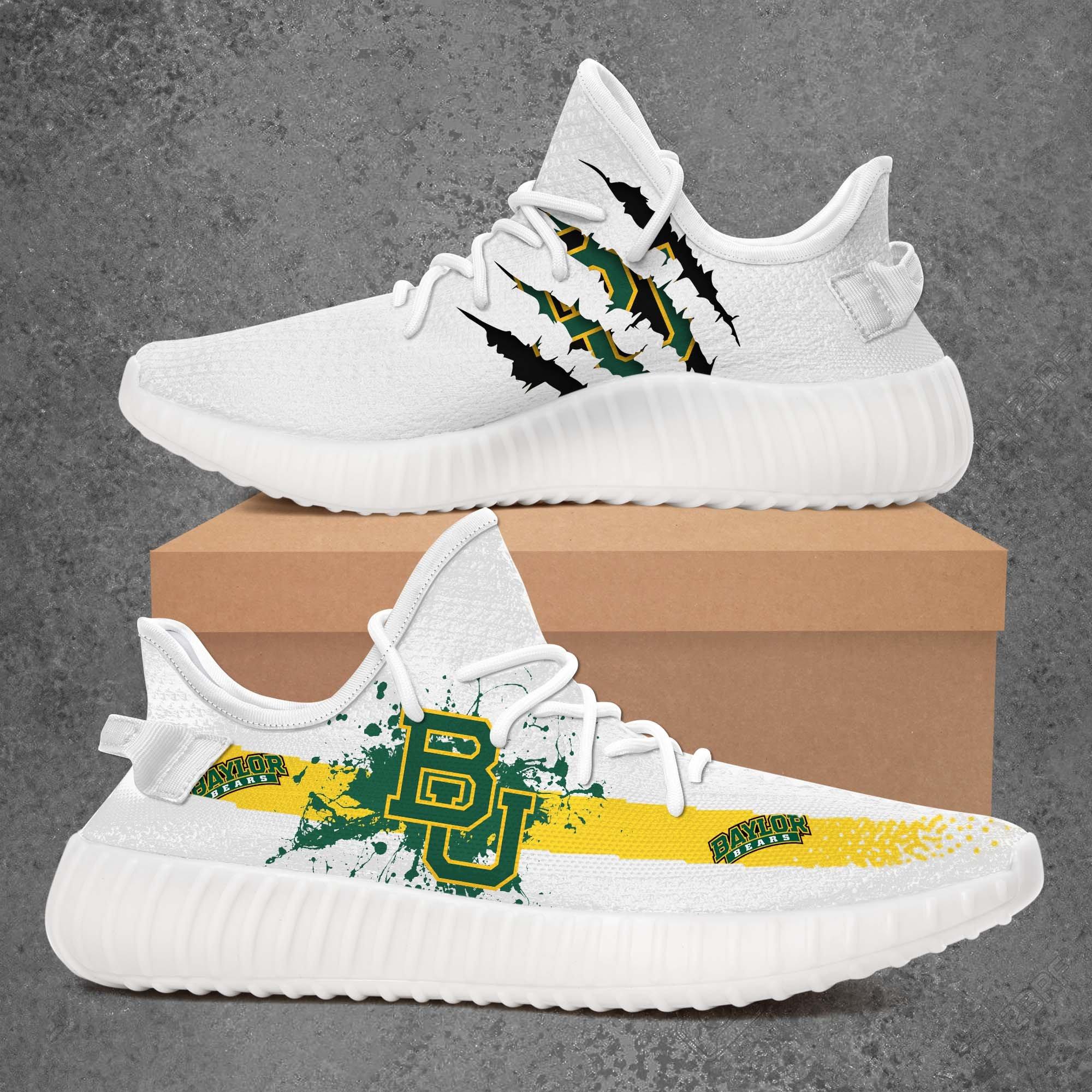 JWFancy Baylor Bears Yeezy Boost Shoes For Men And Women