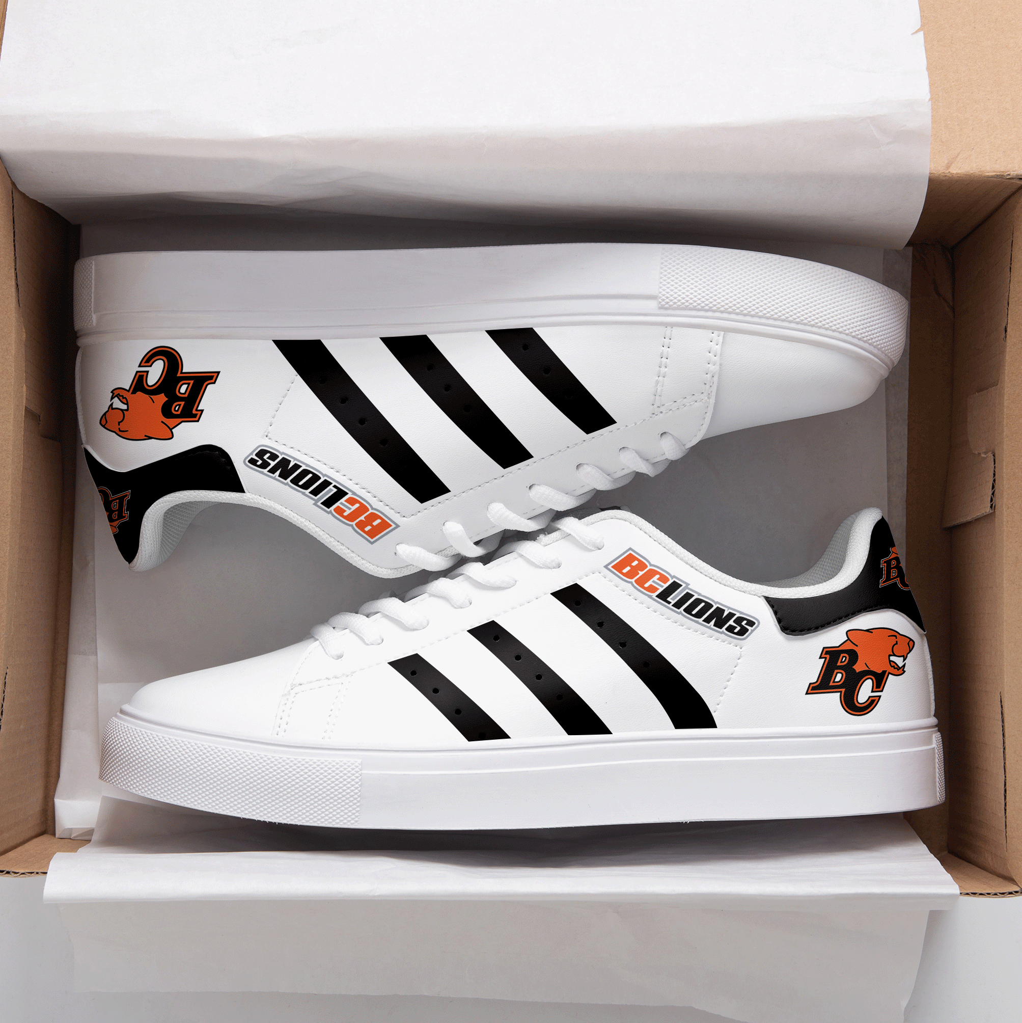 JWFancy BC Lions Skate Stan Shoes Sneakes For Men And Women