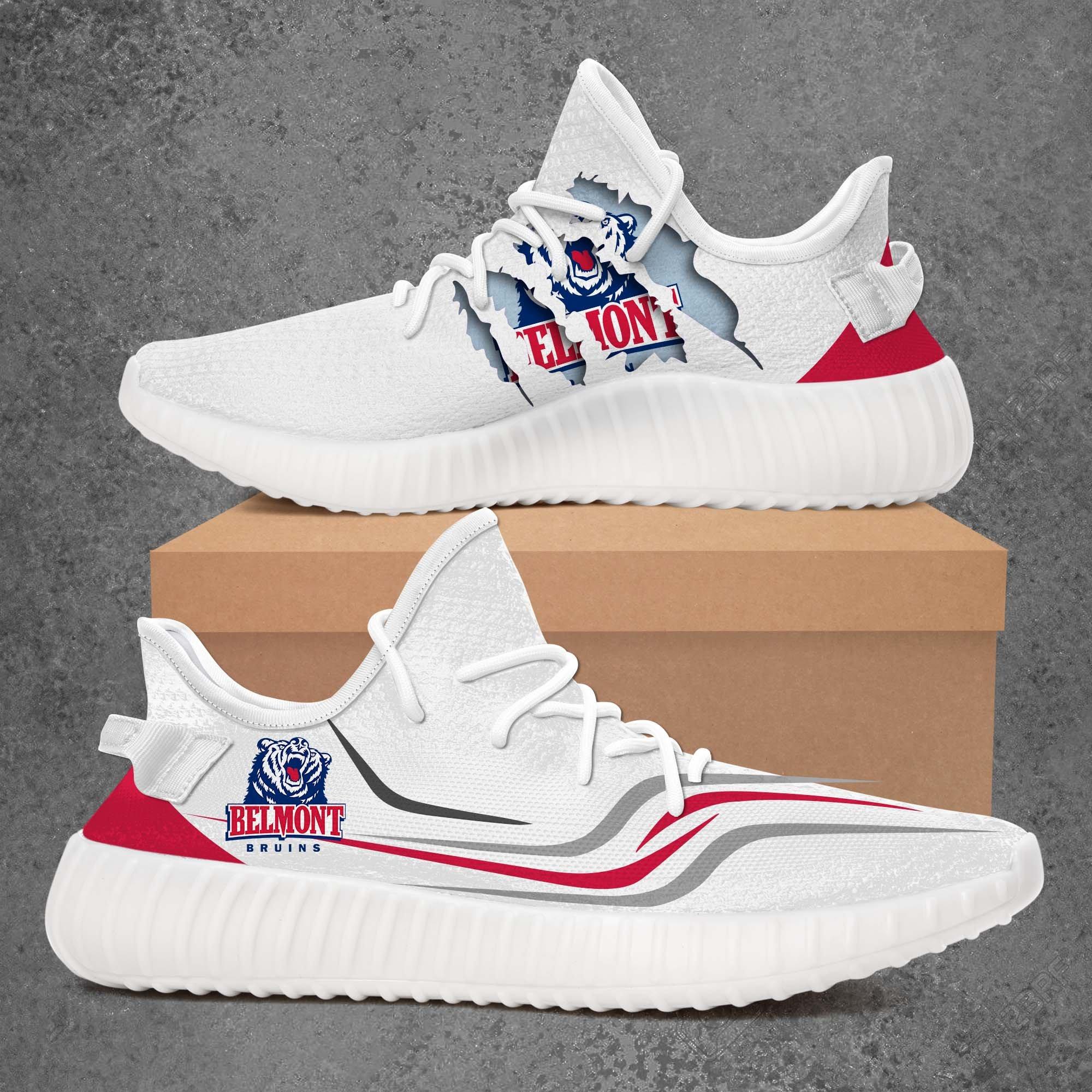 JWFancy Belmont Bruins Yeezy Boost Shoes For Men And Women