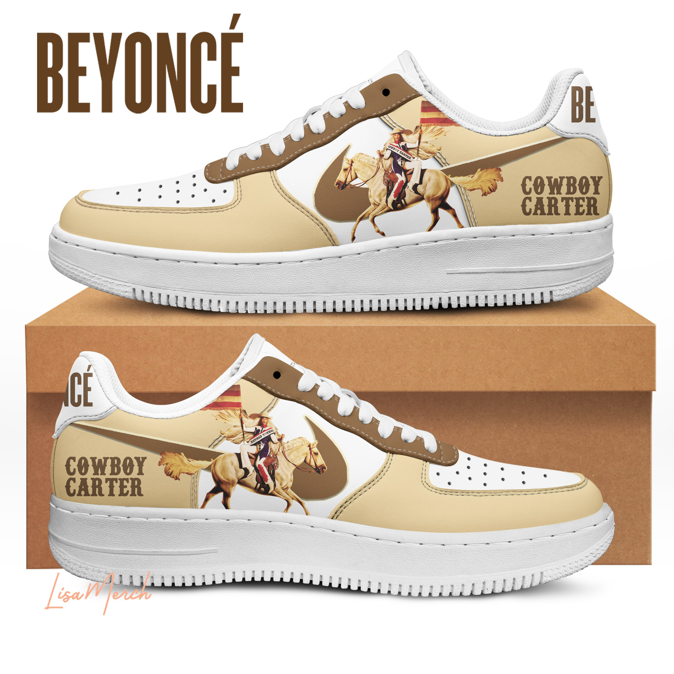 JWFancy Beyonce Air Low-Top Sneakers Shoes For Men And Women