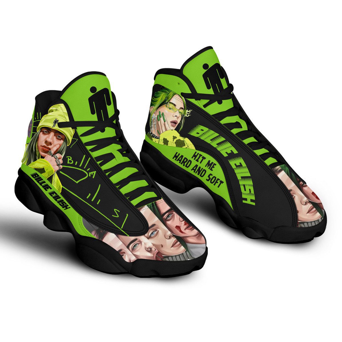 JWFancy Billie Eilish AJ13 Sneakers Shoes For Men And Women