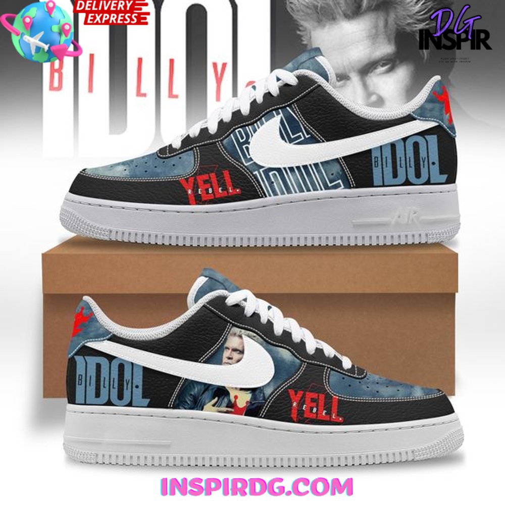JWFancy Billy Idol Rebel Yell Air Low-Top Sneakers Shoes For Men And Women