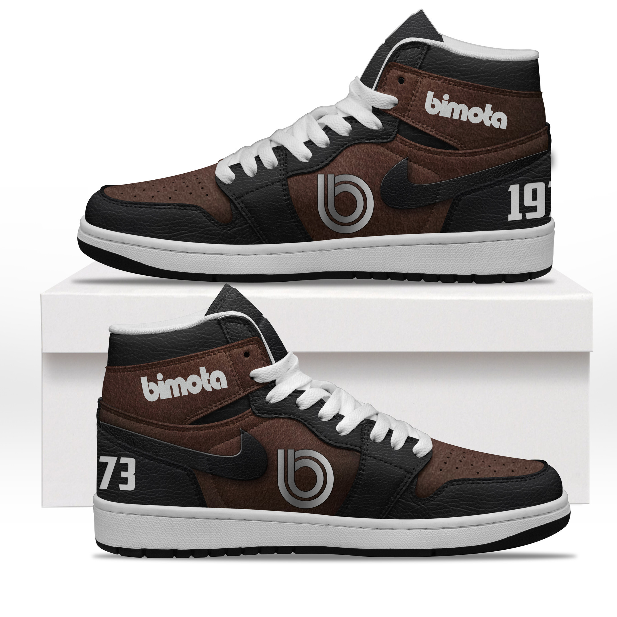 JWFancy Bimota High Sneakers Shoes For Men And Women